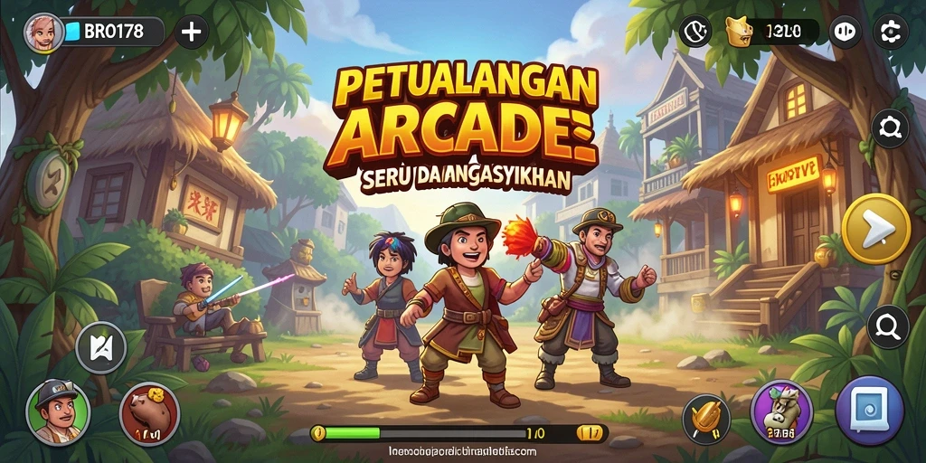 Gameplay seru dan dinamis di BRO178 yang menantang setiap pemain.