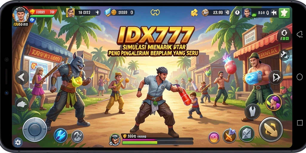 Tampilan gameplay IDX777 yang menarik dan interaktif.