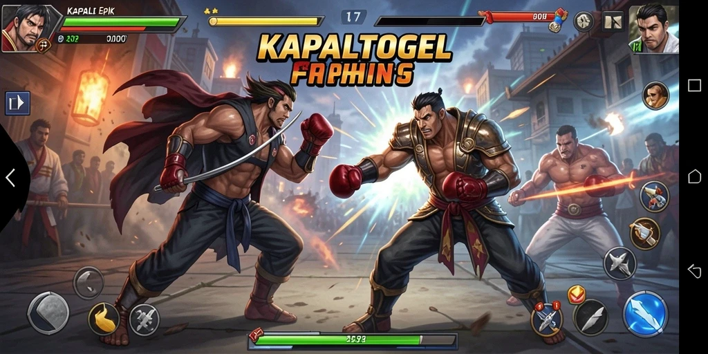 Tampilan seru pertarungan di KAPALTOGEL yang memikat.