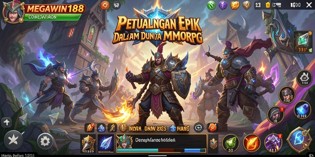 Gameplay seru dalam MEGAWIN188 yang penuh aksi dan petualangan.
