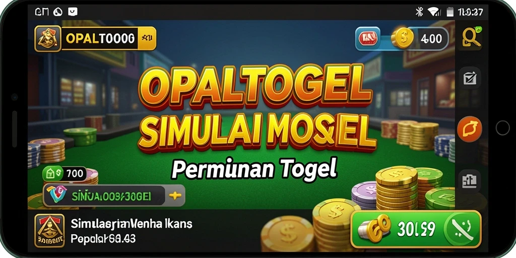 Tampilan gameplay OPALTOGEL yang seru dan interaktif.