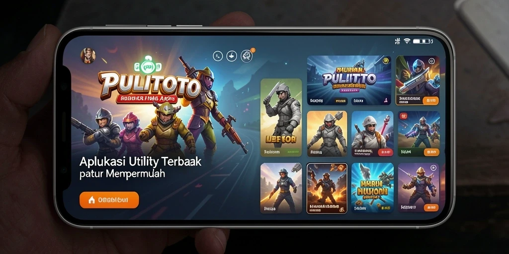Tampilan antarmuka PULITOTO yang intuitif dan mudah digunakan.