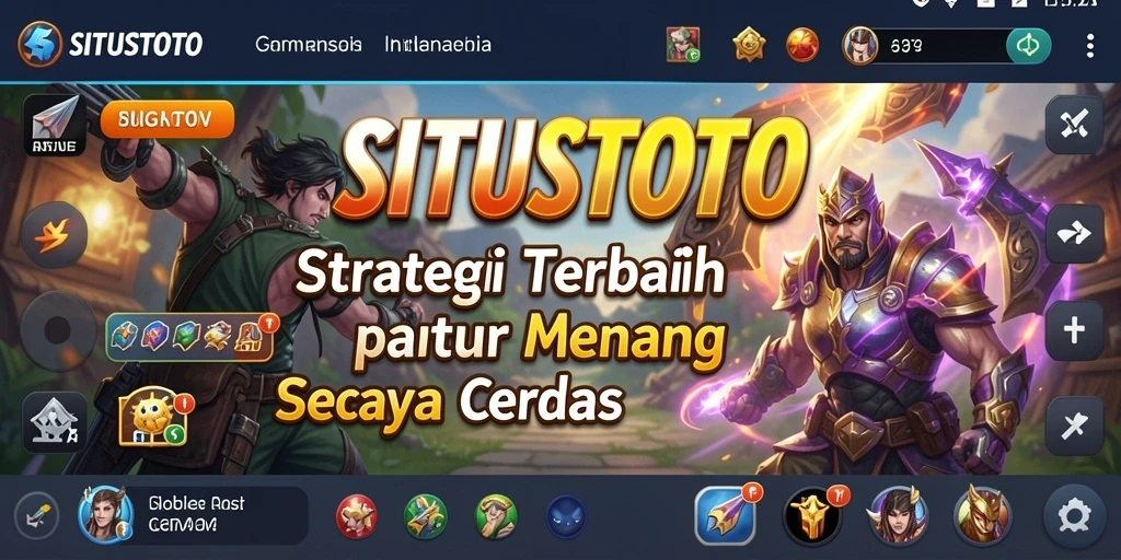 Tangkapan layar gameplay SITUSTOTO yang menunjukkan pertempuran strategis yang mendebarkan.