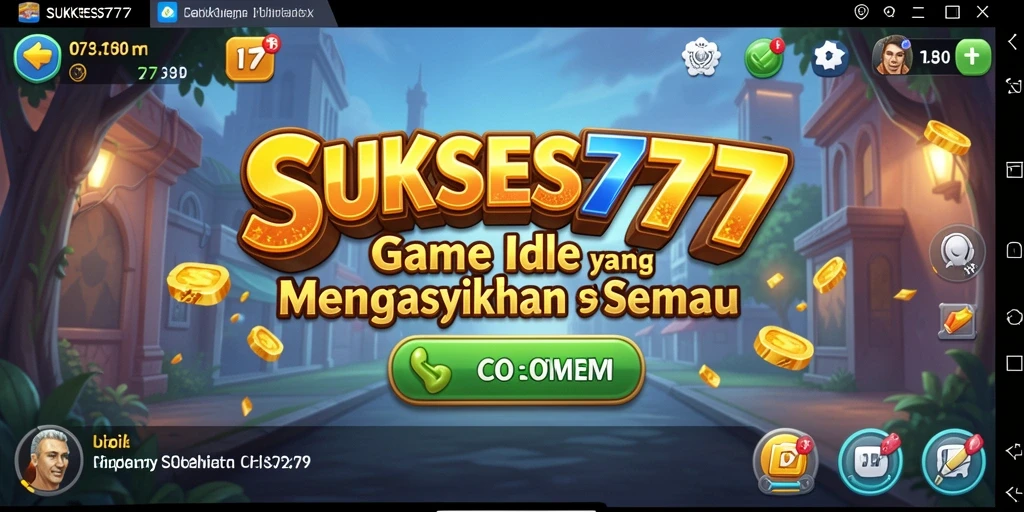 Tampilan gameplay SUKSES777 yang mengasyikkan dan penuh warna.