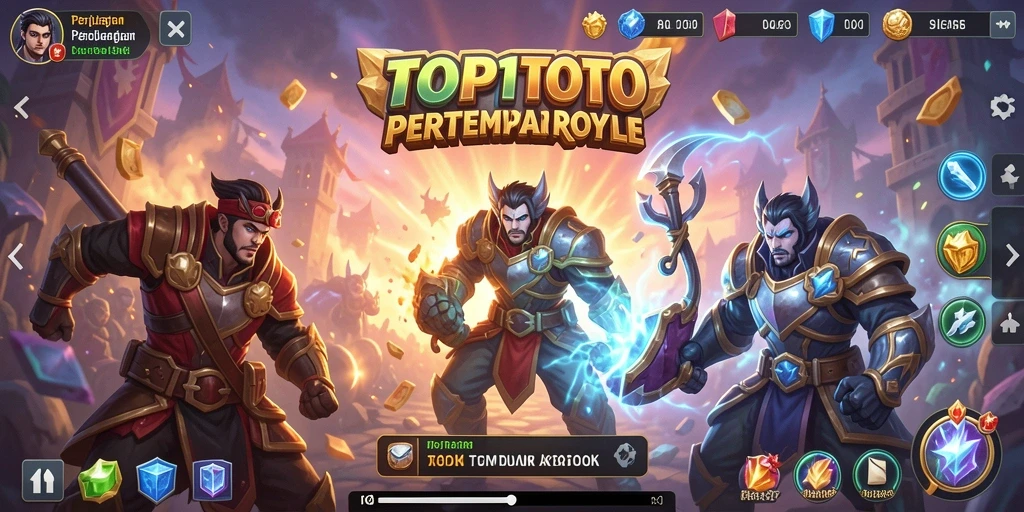 Gameplay seru dalam pertempuran Battle Royale TOP1TOTO.