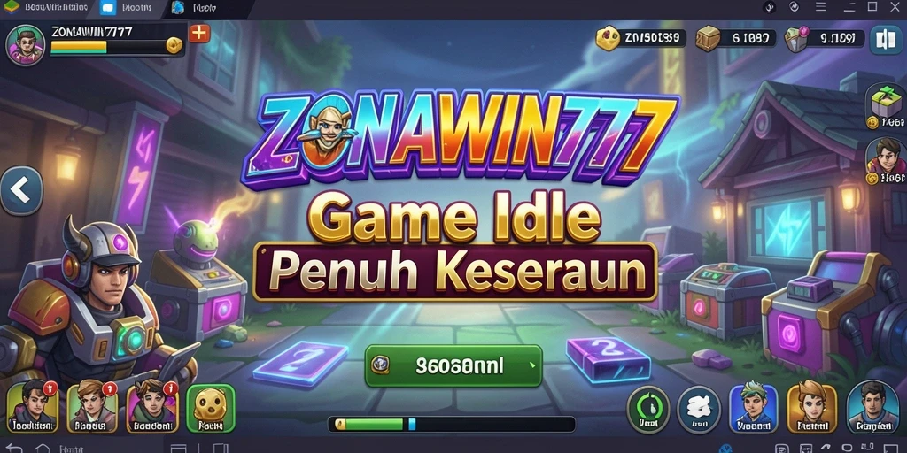 Tampilan gameplay menarik dan penuh warna dari ZONAWIN777.
